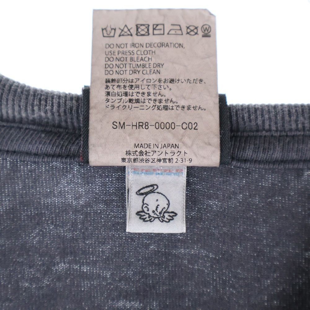 SAINT MICHAEL(セントマイケル) 25SS × FEAR OF GOD SNT OF GOD FG_LS TEE フィアオブゴッド セントオブゴッド 両面プリント クルーネック 長袖Tシャツ カットソー SM-HR8-0000-C02