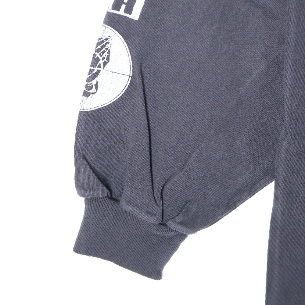 SAINT MICHAEL(セントマイケル) 25SS × FEAR OF GOD SNT OF GOD FG_LS TEE フィアオブゴッド セントオブゴッド 両面プリント クルーネック 長袖Tシャツ カットソー SM-HR8-0000-C02