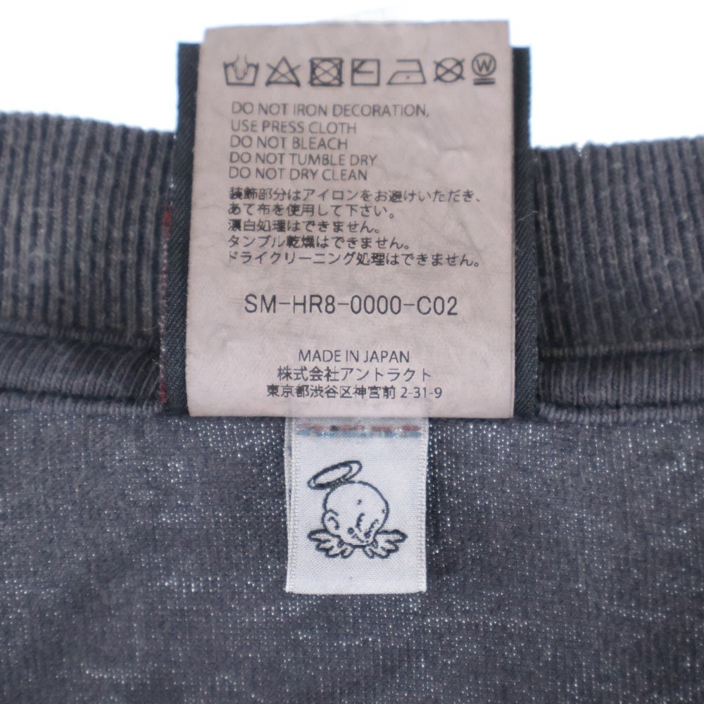 SAINT MICHAEL(セントマイケル) 25SS × FEAR OF GOD SNT OF GOD FG_LS TEE フィアオブゴッド セントオブゴッド 両面プリント クルーネック 長袖Tシャツ カットソー SM-HR8-0000-C02