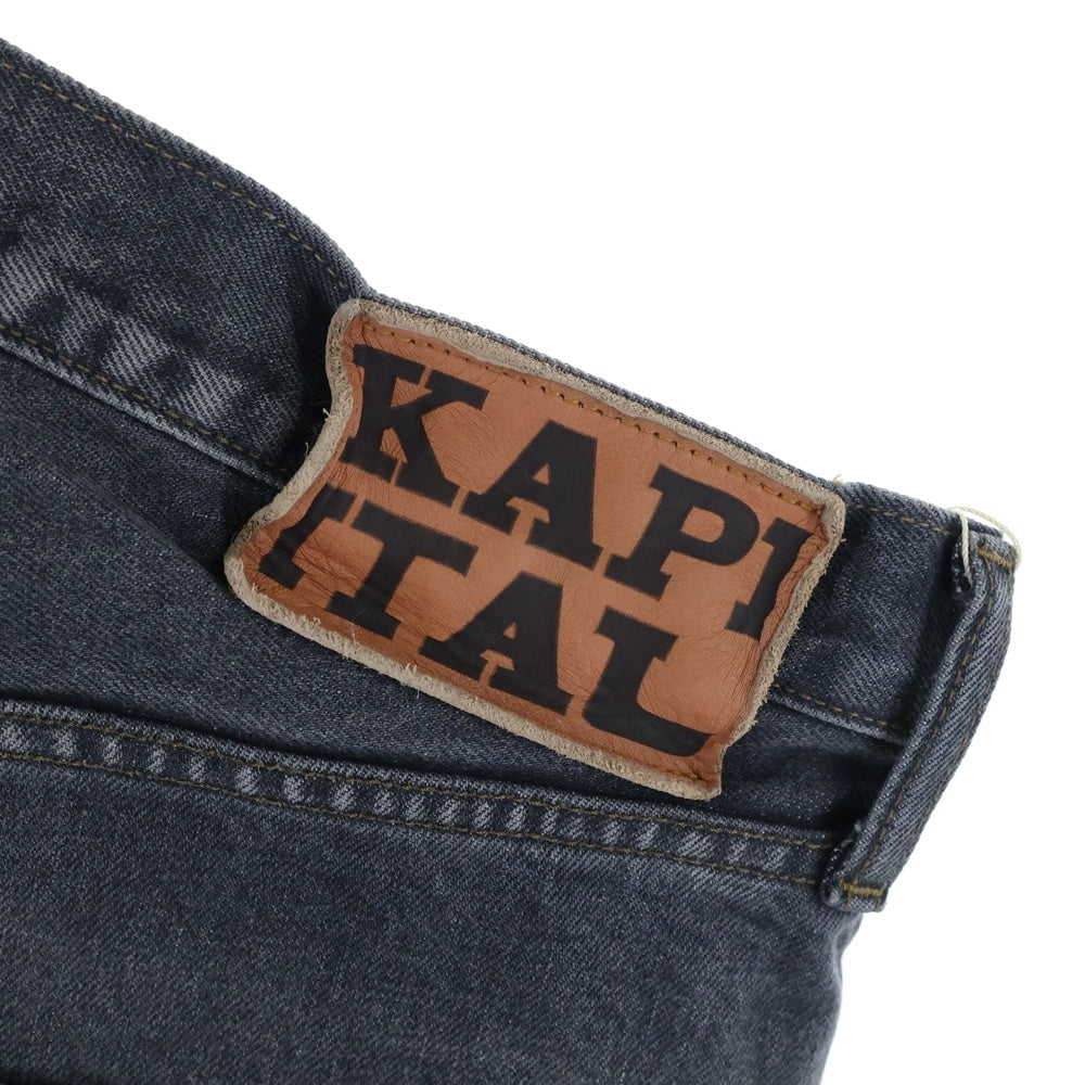 KAPITAL(キャピタル) 14oz Denim 5P Shorts デニムボーンハーフパンツ EK-1449SPA グレー