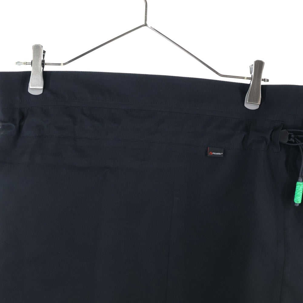 GR10K(ジーアールテンケー) ALPHA PATCHES SKIRT ラップスカート AG313058AA ブラック レディース