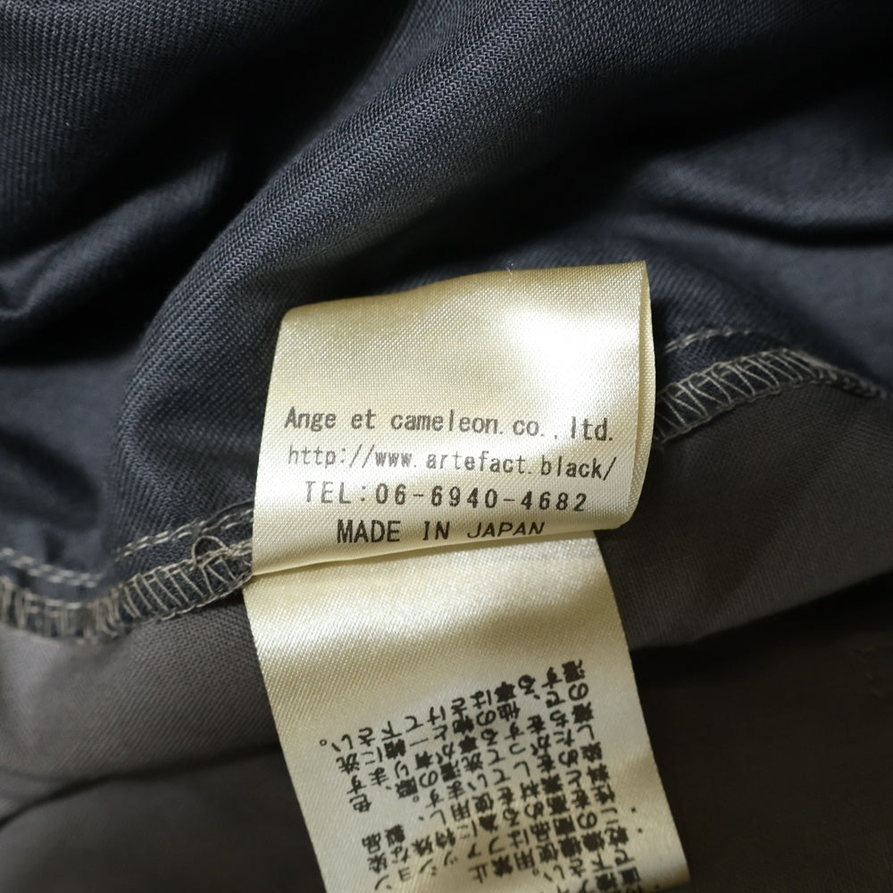 A.F ARTEFACT(エーエフアーティファクト) Summer Wool Sarouel Shorts ag-11042 サマーウールサルエルショーツ ハーフパンツ ベージュ
