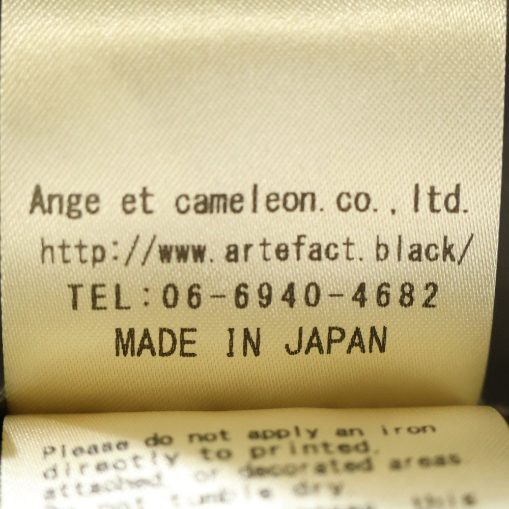 A.F ARTEFACT(エーエフアーティファクト) Summer Wool Half Sleeve Shirts ag-11040 サマーウールハーフスリーブシャツ 半袖ボタンシャツ ベージュ