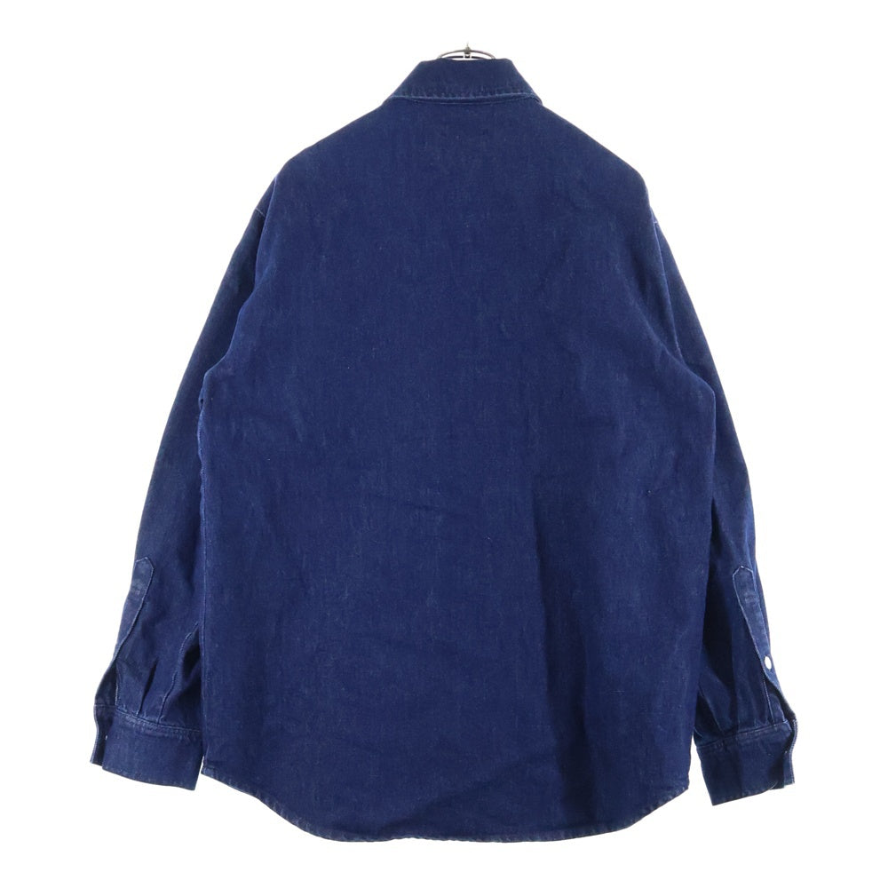 RAF SIMONS(ラフシモンズ) 21AW RSロゴオーバーサイズデニムシャツ 212-W245
