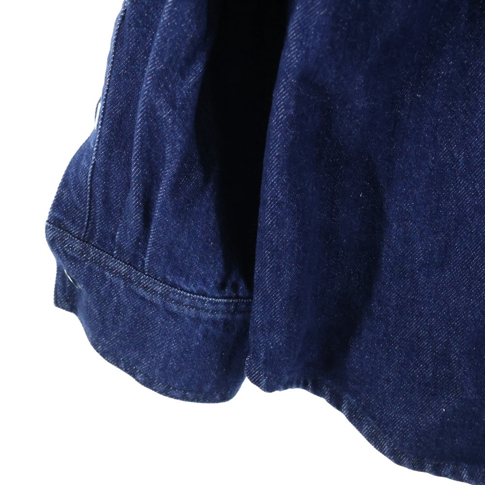 RAF SIMONS(ラフシモンズ) 21AW RSロゴオーバーサイズデニムシャツ 212-W245