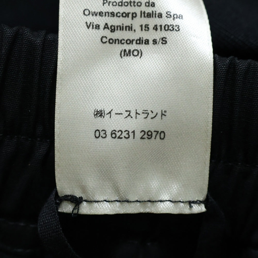 Rick Owens(リックオウエンス) 22SS MASTODON CARGO RU01B1396-BA マストドン カーゴ スウェット パンツ ブラック