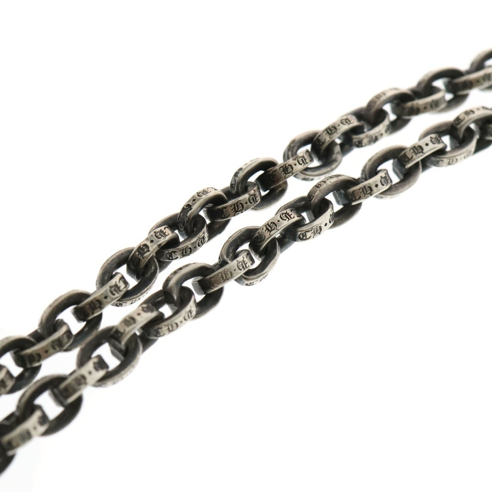 CHROME HEARTS(クロムハーツ) PPR CHN SML CH CRS ペーパーチェーンスモールCHクロス ネックレス シルバー 20inch