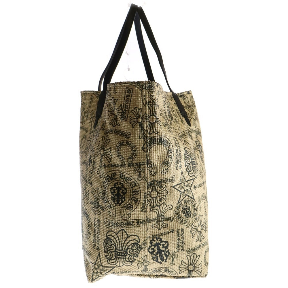 CHROME HEARTS(クロムハーツ) MULTILOGO LARGE BEACHES BAG マルチロゴ ラージビーチバッグ トートバッグ ベージュ