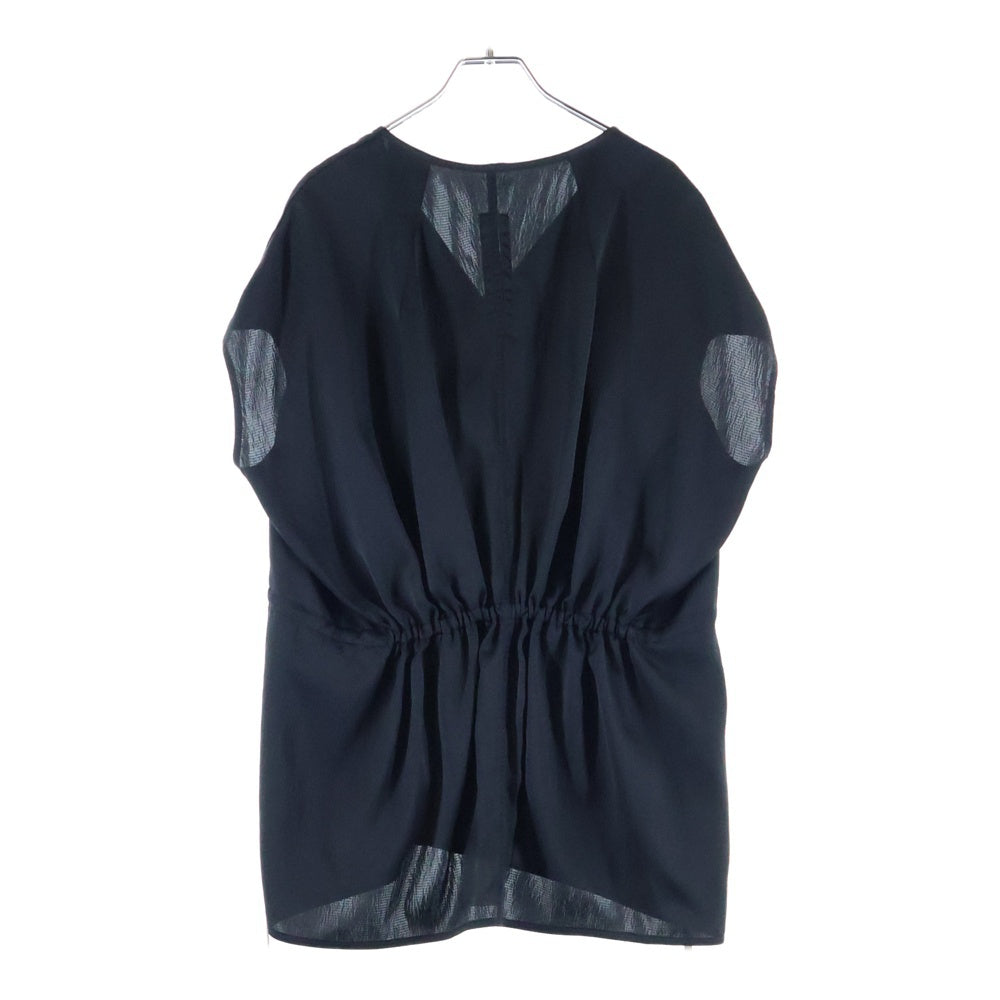 Rick Owens(リックオウエンス) ギャザーウエストノースリーブチュニック RP20S1116-PK レディース