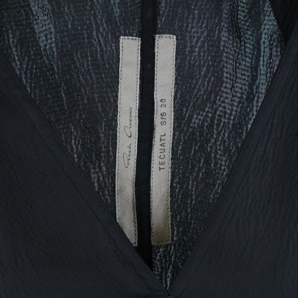 Rick Owens(リックオウエンス) ギャザーウエストノースリーブチュニック RP20S1116-PK レディース