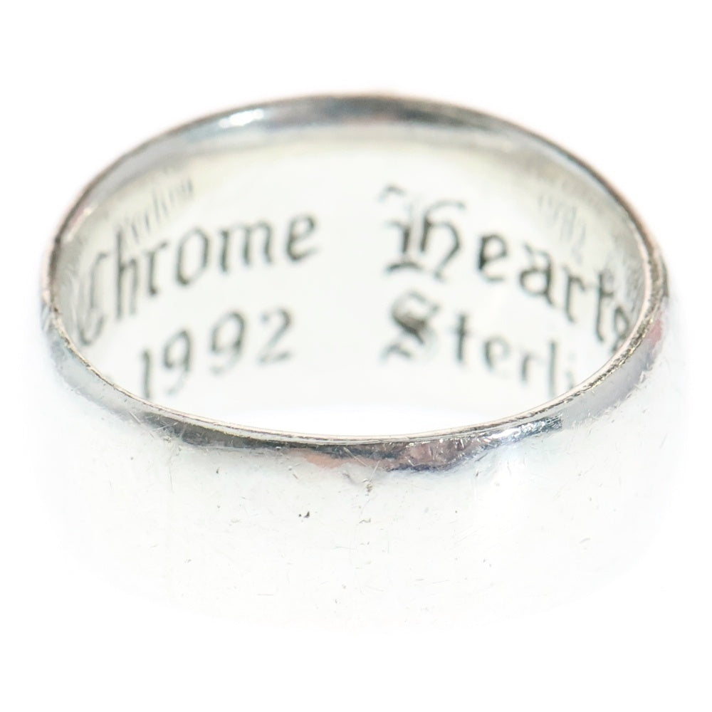CHROME HEARTS(クロムハーツ) FLRL CRS 1DIA フローラルクロス 1ダイヤ シルバーリング