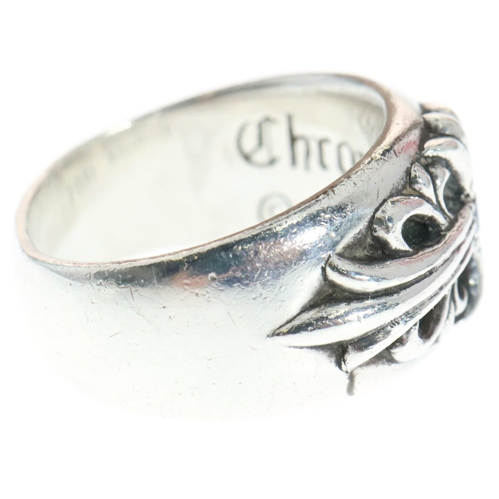 CHROME HEARTS(クロムハーツ) FLRL CRS 1DIA フローラルクロス 1ダイヤ シルバーリング