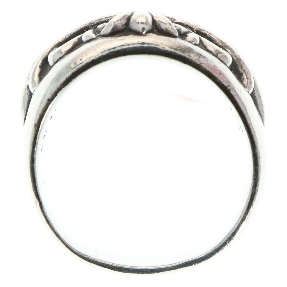 CHROME HEARTS(クロムハーツ) FLRL CRS 1DIA フローラルクロス 1ダイヤ シルバーリング