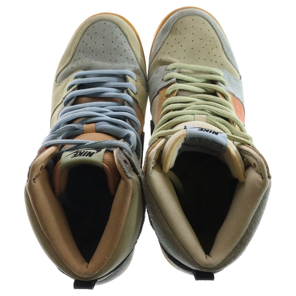 NIKE SB(ナイキエスビー) NIKE SB DUNK HIGH PRO EASTER SPECTRUM スケートボーディング ダンク ハイ プロ イースター ハイカットスニーカー マルチカラー CN8345-001 US10.5/28.5cm