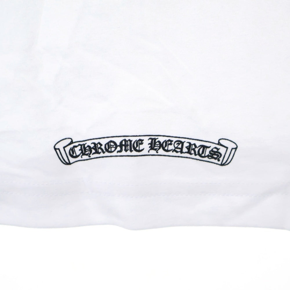CHROME HEARTS(クロムハーツ) HORSESHOE S/S TEE ホースシュープリント 半袖Tシャツ カットソー ホワイト
