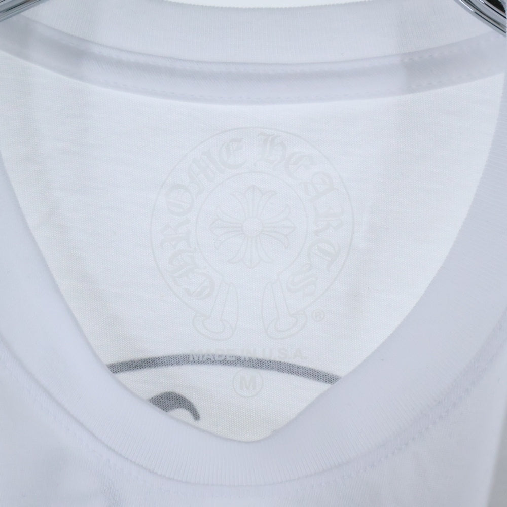 CHROME HEARTS(クロムハーツ) HORSESHOE S/S TEE ホースシュープリント 半袖Tシャツ カットソー ホワイト