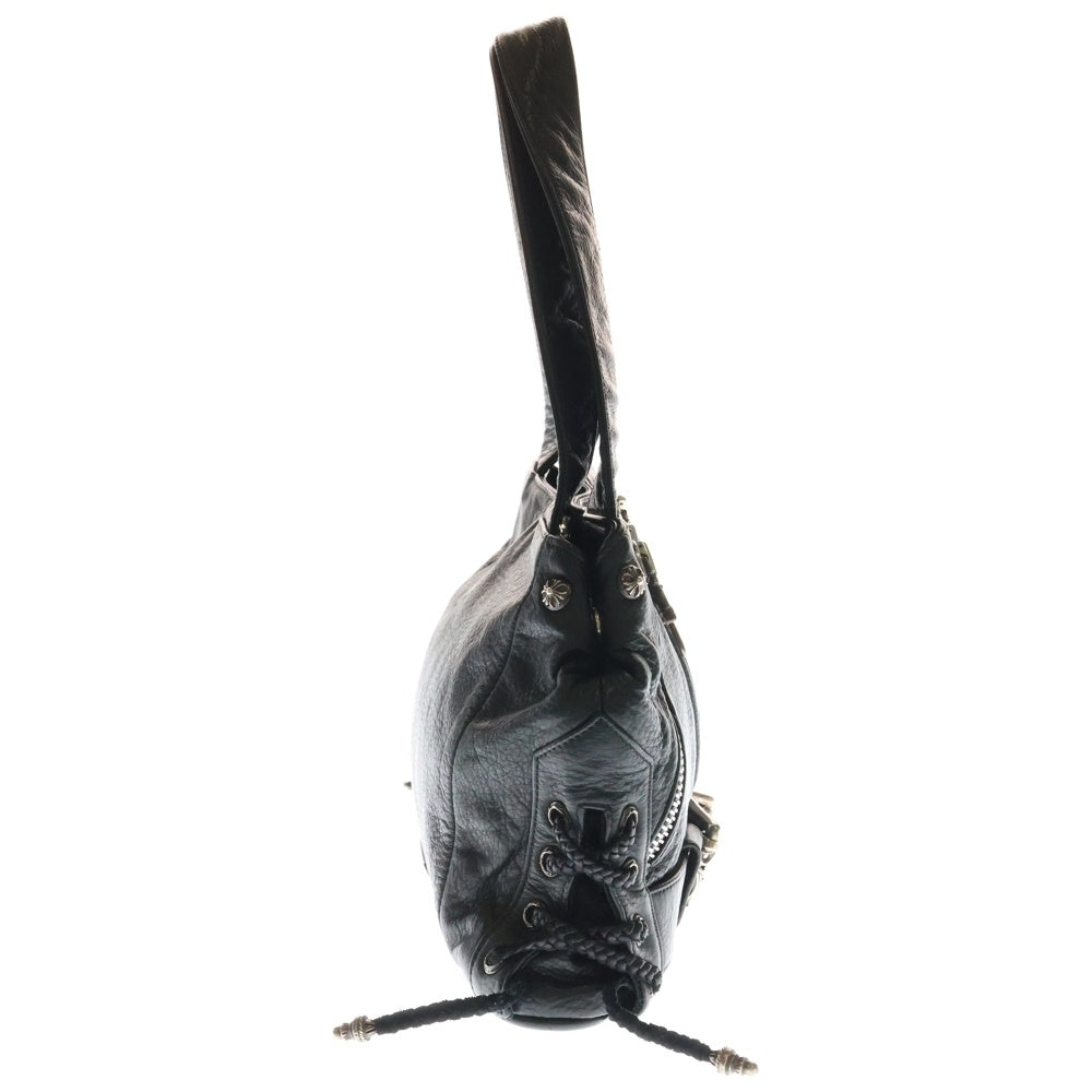 CHROME HEARTS(クロムハーツ) JJ DEAN MEDIUM JJディーン ミディアム レザーライダースハンドバッグ ブラック