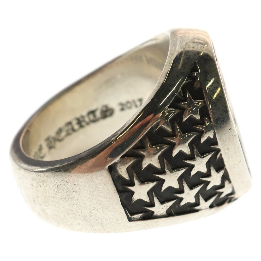 CHROME HEARTS(クロムハーツ) PPO CAMEO STRIPED HEART カメオ シルバーリング