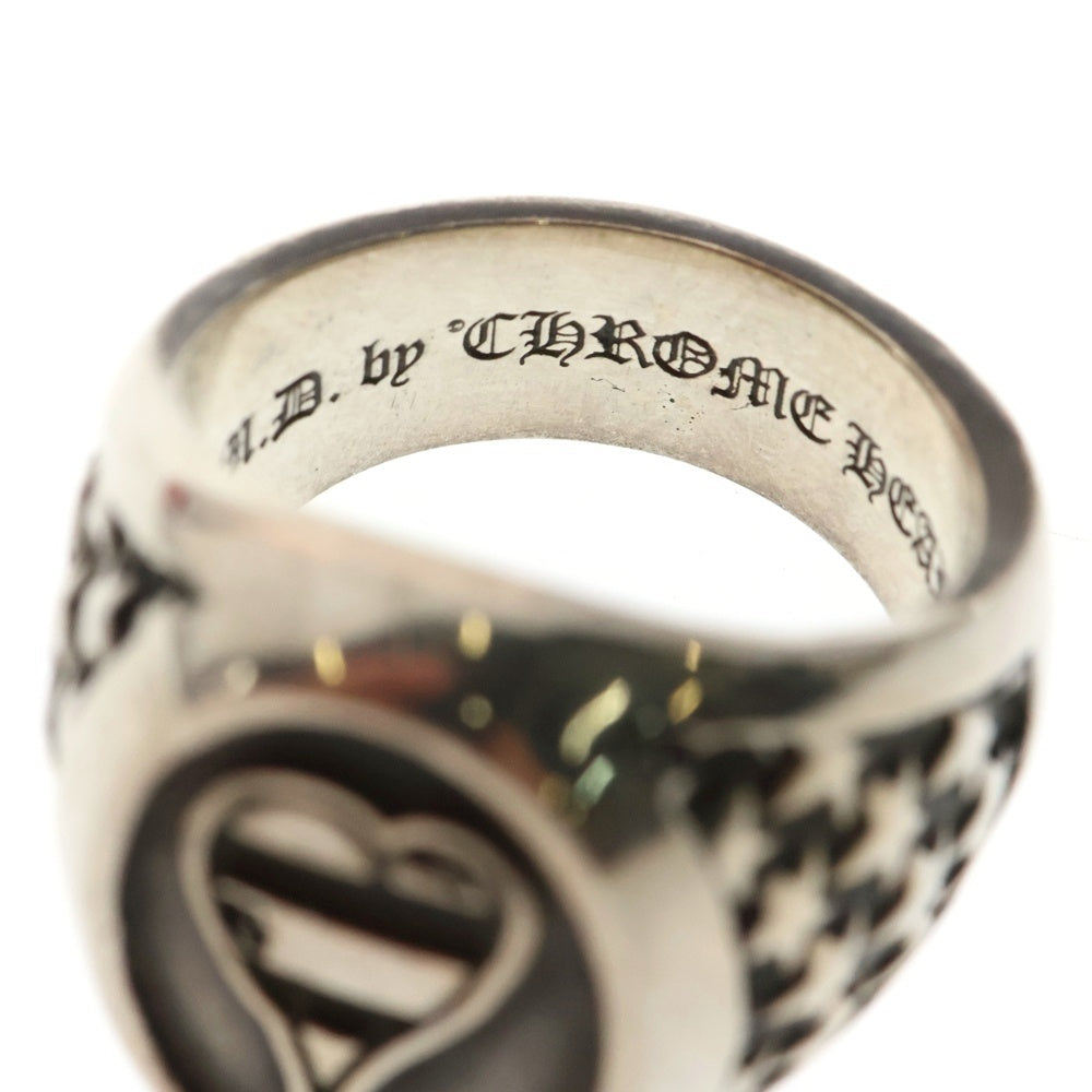 CHROME HEARTS(クロムハーツ) PPO CAMEO STRIPED HEART カメオ シルバーリング
