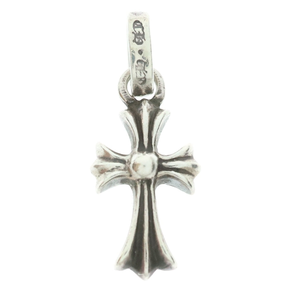 CHROME HEARTS(クロムハーツ) CRS BBYFAT P DMND ベイビーファットクロス PAVEダイヤ ペンダントトップ シルバー BCA234