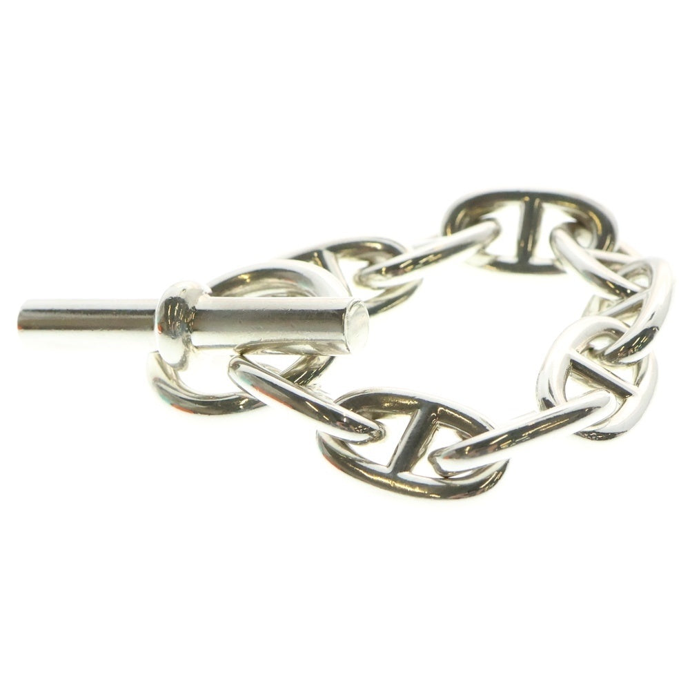 HERMES(エルメス) Chaine d'Ancre TGM シェーヌダンクル 9コマ チェーンブレスレット シルバー