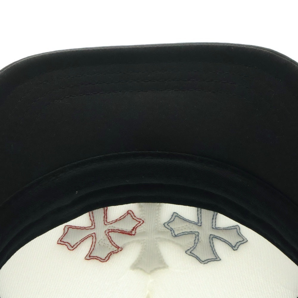 CHROME HEARTS(クロムハーツ) TRUCKER CAPト リコロール トリプルクロスパッチ トラッカーキャップ メッシュ レザーパッチ