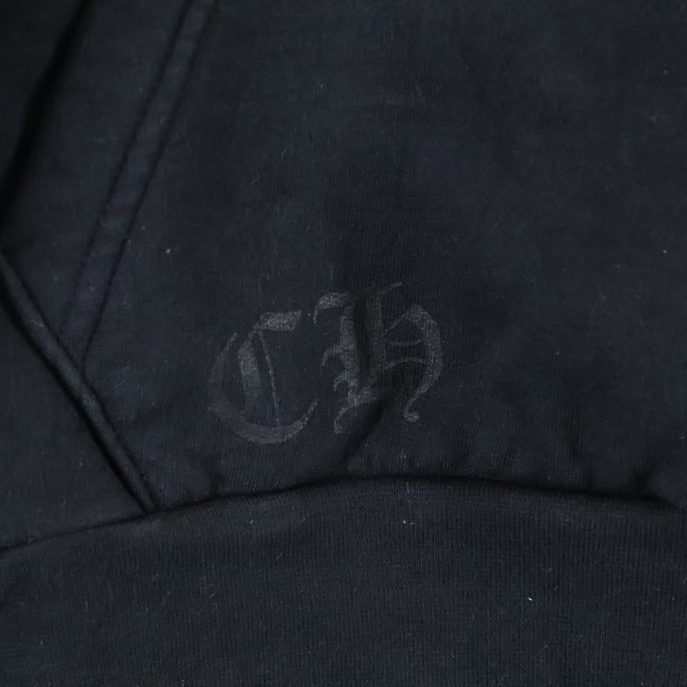 CHROME HEARTS(クロムハーツ) Horseshoe L/S HOODIE ホースシューバックプリントプルオーバーフーディー