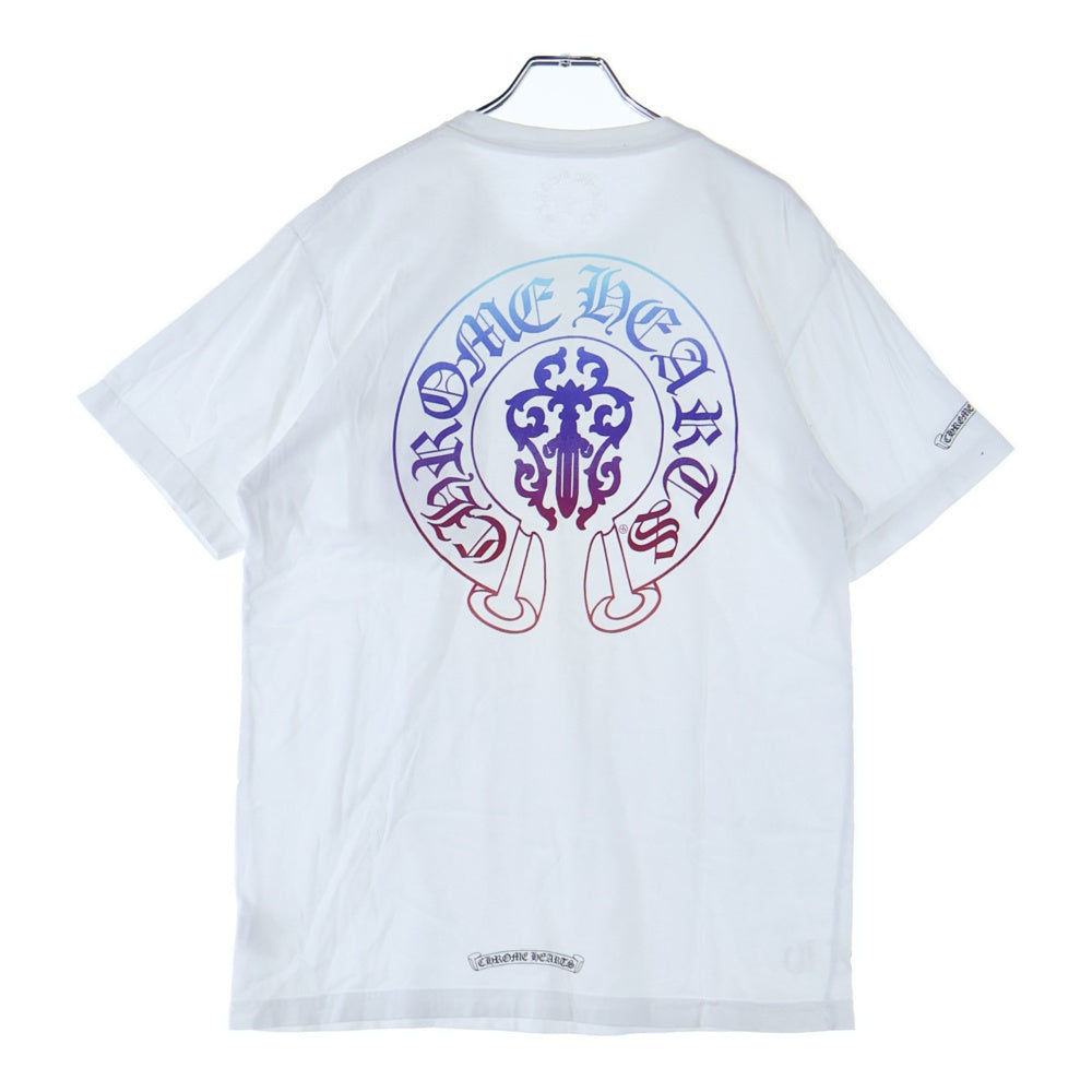 CHROME HEARTS(クロムハーツ) VINE DAGGER ヴァインダガープリント クルーネック 半袖Tシャツ ホワイト