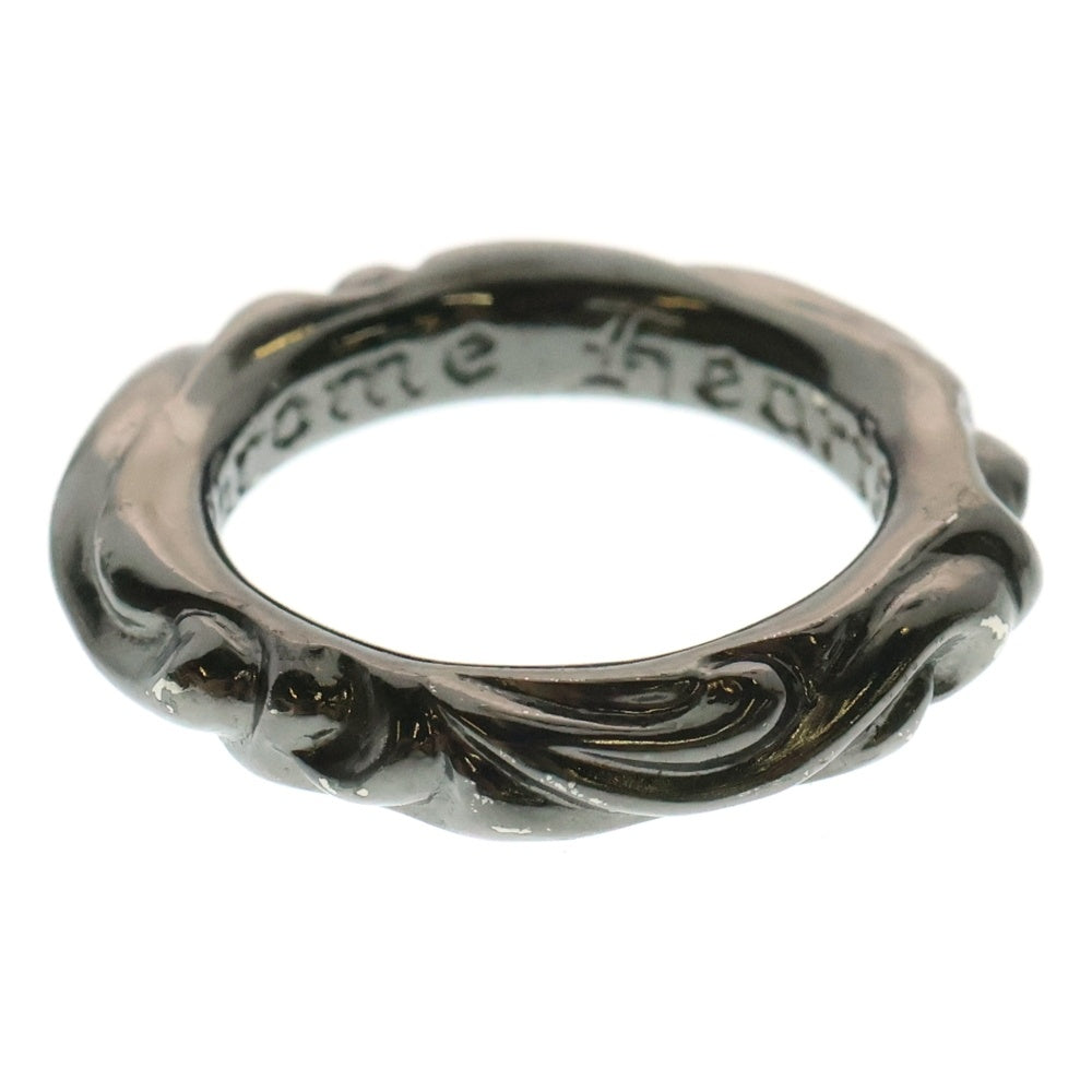 CHROME HEARTS(クロムハーツ) SCRL BAND スクロールバンド リング シルバー BCA351