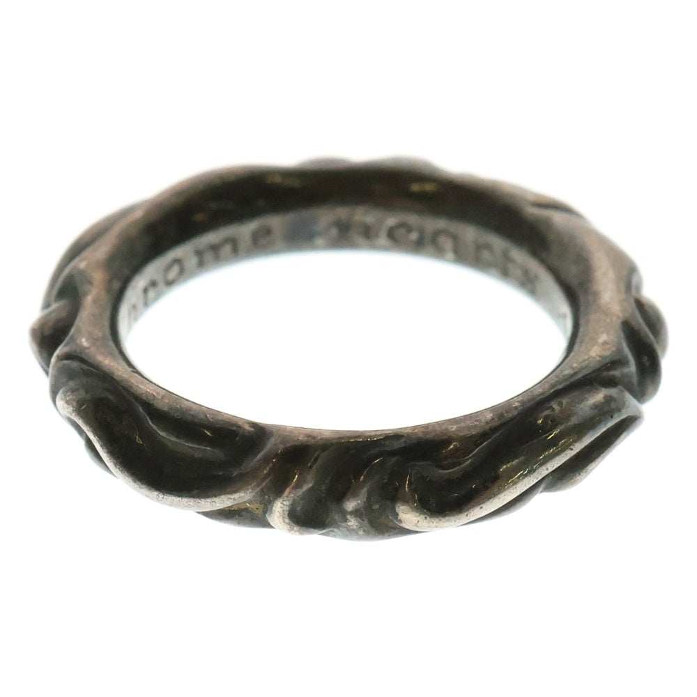CHROME HEARTS(クロムハーツ) SCRL BAND スクロールバンド リング シルバー BCA351