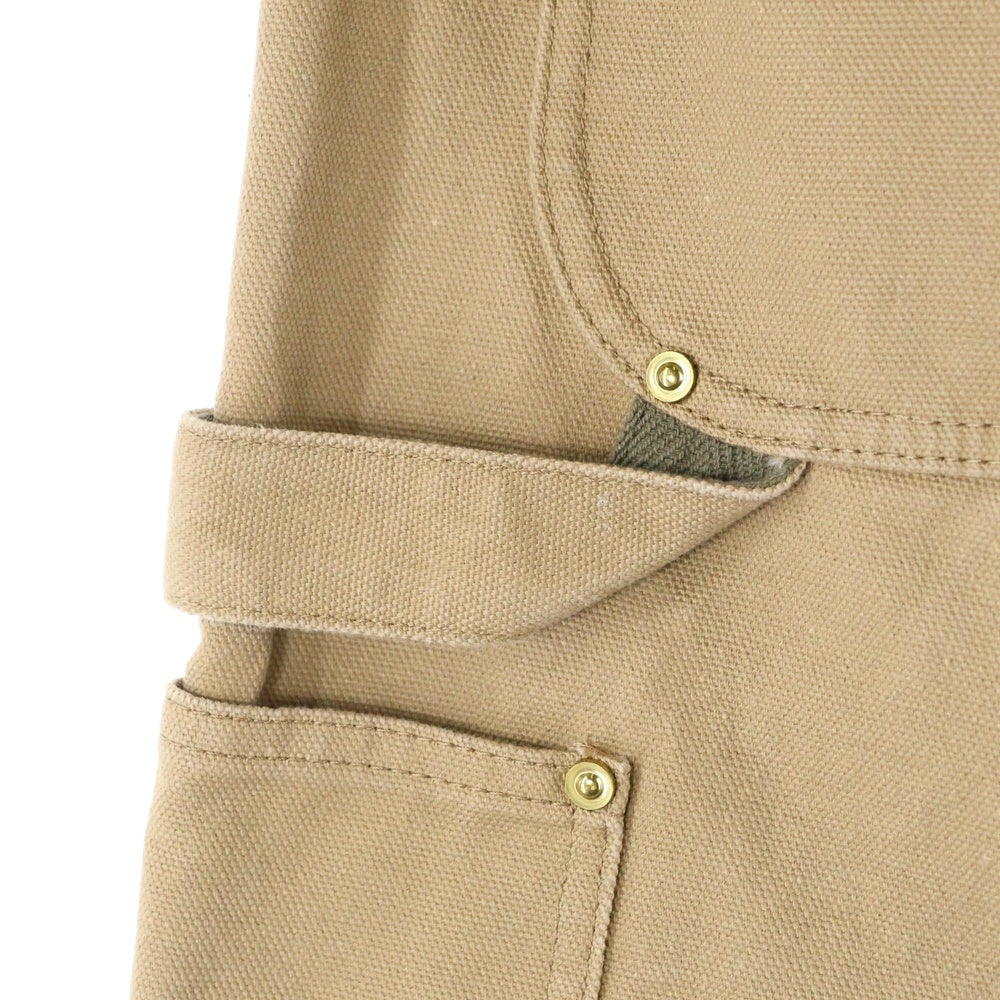 Sacai(サカイ) 23AW ×Carhartt WIP Canvas Pants カーハート キャンバスペインターパンツ ブラウン 23-0555S
