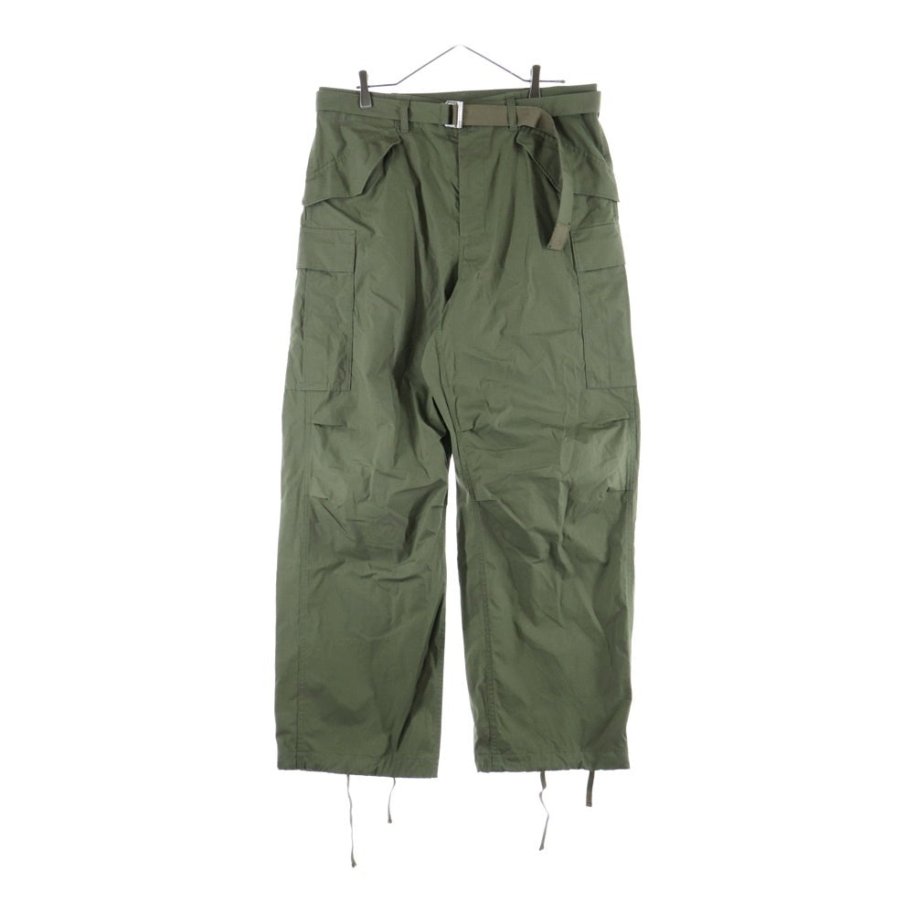 Sacai(サカイ) Classic Belted Cargo Pants SCM-247 ベルテッド クラシックカーゴパンツ カーキ