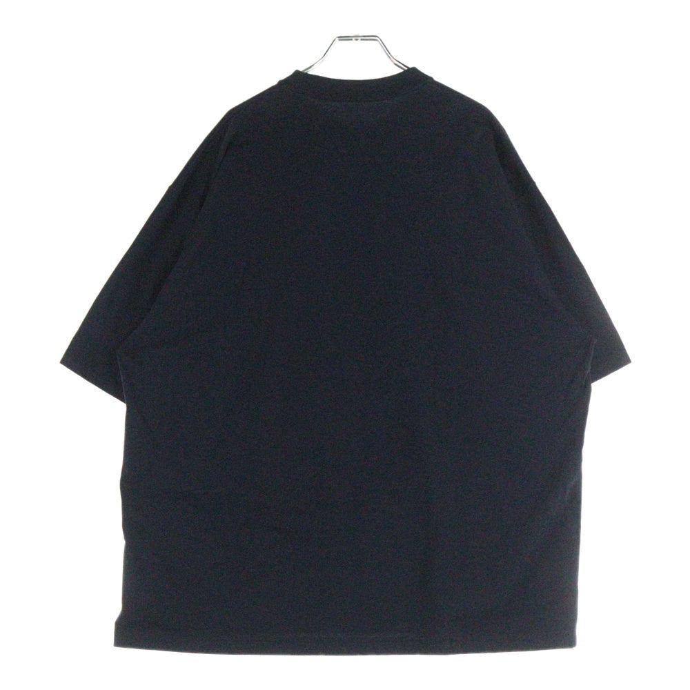 ENNOY(エンノイ) Electric Logo EMB T-Shirt SS24BRENCT01NTL エレクトリックロゴ エンブロイダリー半袖Tシャツ