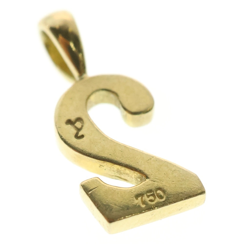 EYEFUNNY(アイファニー) K18YG NO.2 ダイヤモンド ナンバーネックレストップ イエローゴールド