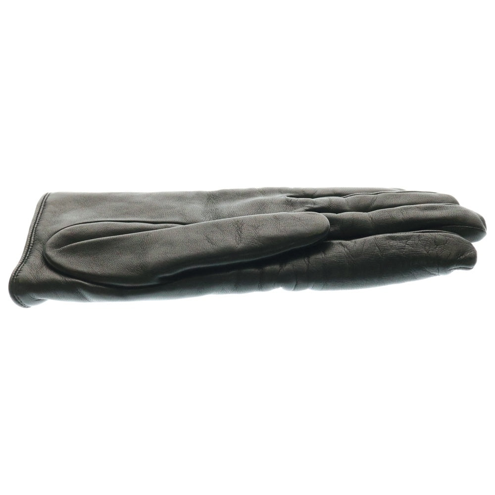 CHROME HEARTS(クロムハーツ) DGR ZIP GROVE ダガージップ レザーグローブ ブラック