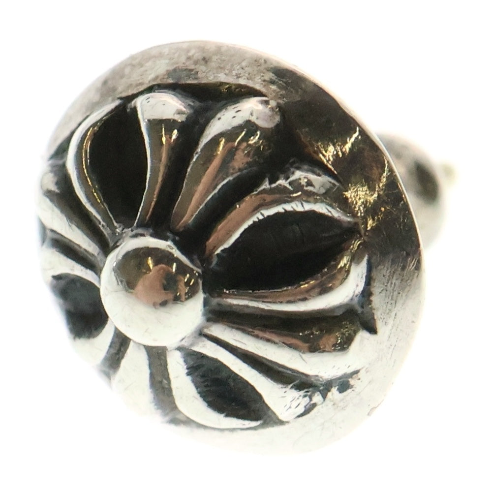 CHROME HEARTS(クロムハーツ) STUD CRSBLL クロスボールスタッドピアス シルバー BCA110