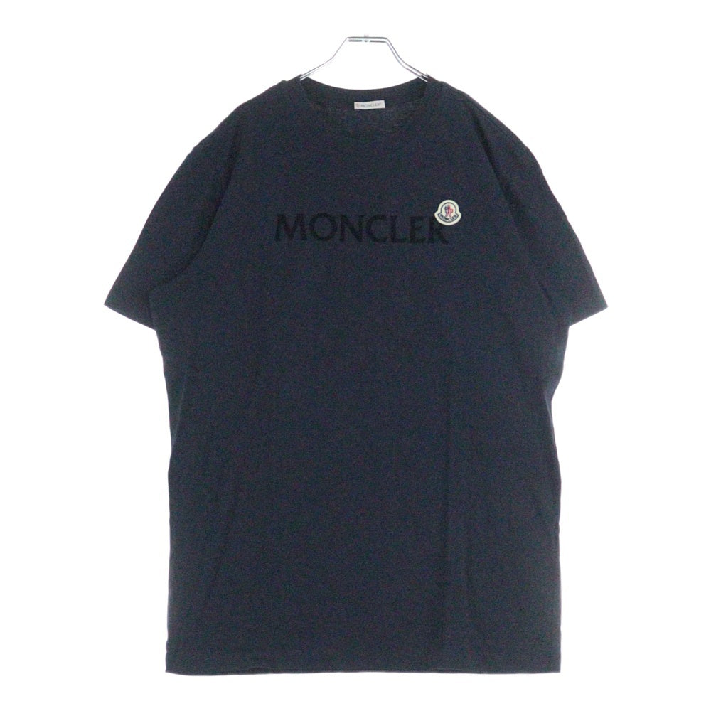 MONCLER(モンクレール) LOGO TEE ロゴ 半袖クルーネックTシャツ ネイビー I20918C00047