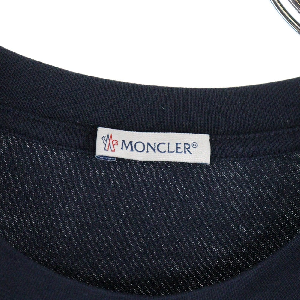 MONCLER(モンクレール) LOGO TEE ロゴ 半袖クルーネックTシャツ ネイビー I20918C00047