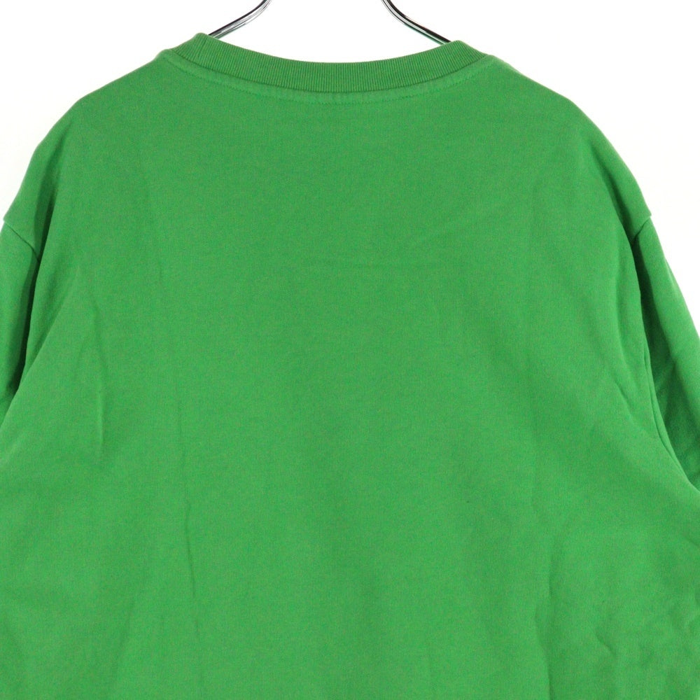 MONCLER(モンクレール) FELPA LOGO SWEATSHIRTS I10918G000005 フェルパ ロゴクルーネックスウェットトレーナー グリーン