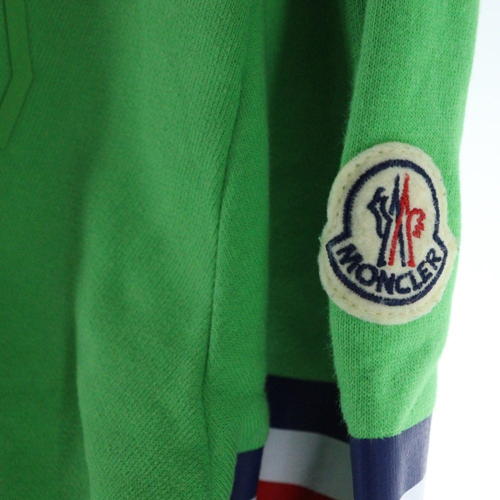 MONCLER(モンクレール) FELPA LOGO SWEATSHIRTS I10918G000005 フェルパ ロゴクルーネックスウェットトレーナー グリーン