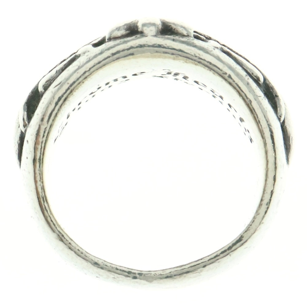CHROME HEARTS(クロムハーツ) FLRL CRS 1DIA フローラルクロスリング 1ダイヤ シルバー