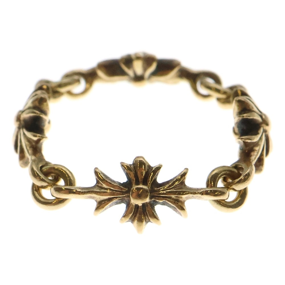 CHROME HEARTS(クロムハーツ) 22K TINY E CH PLS BAND タイニーECHプラスバンド リング ゴールド