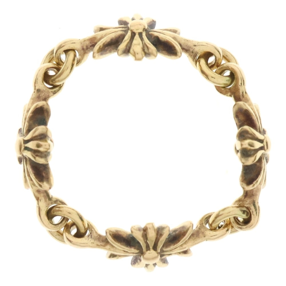 CHROME HEARTS(クロムハーツ) 22K TINY E CH PLS BAND タイニーECHプラスバンド リング ゴールド