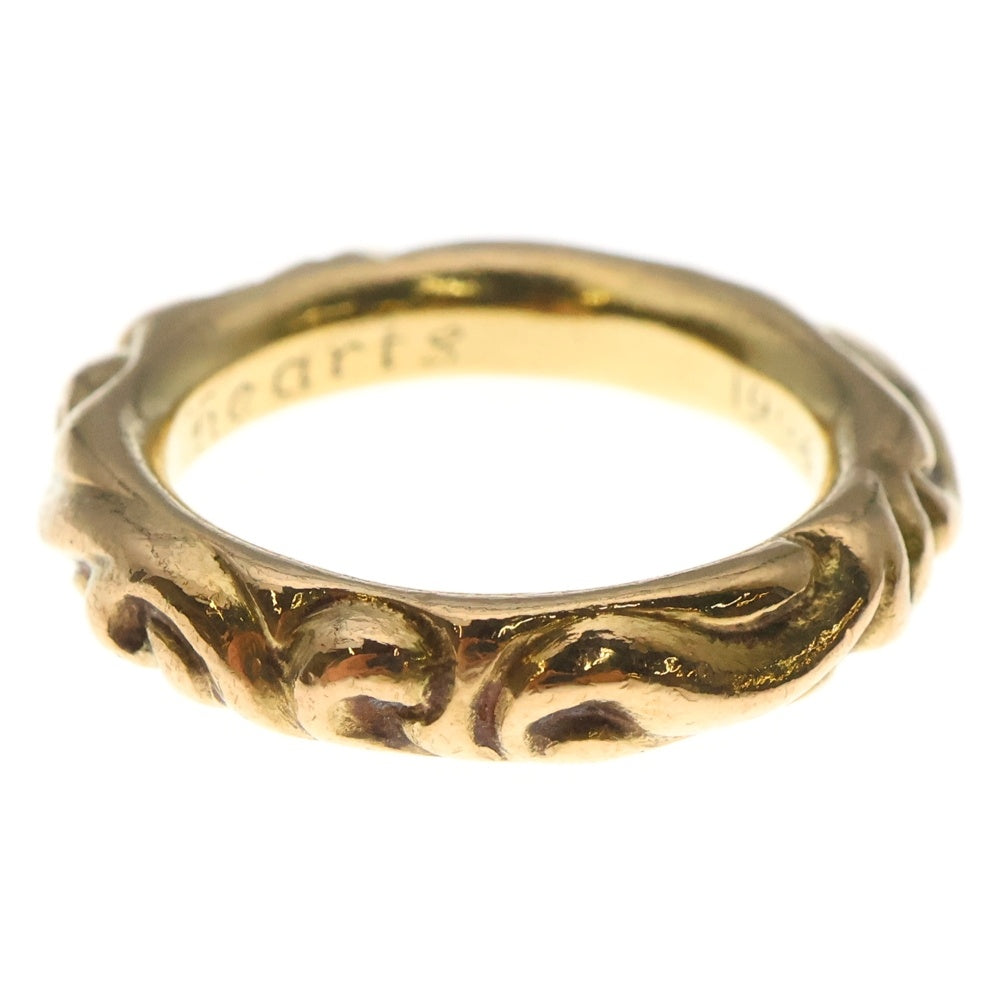 CHROME HEARTS(クロムハーツ) 22K SCRL BAND スクロールバンド リング ゴールド BCA416