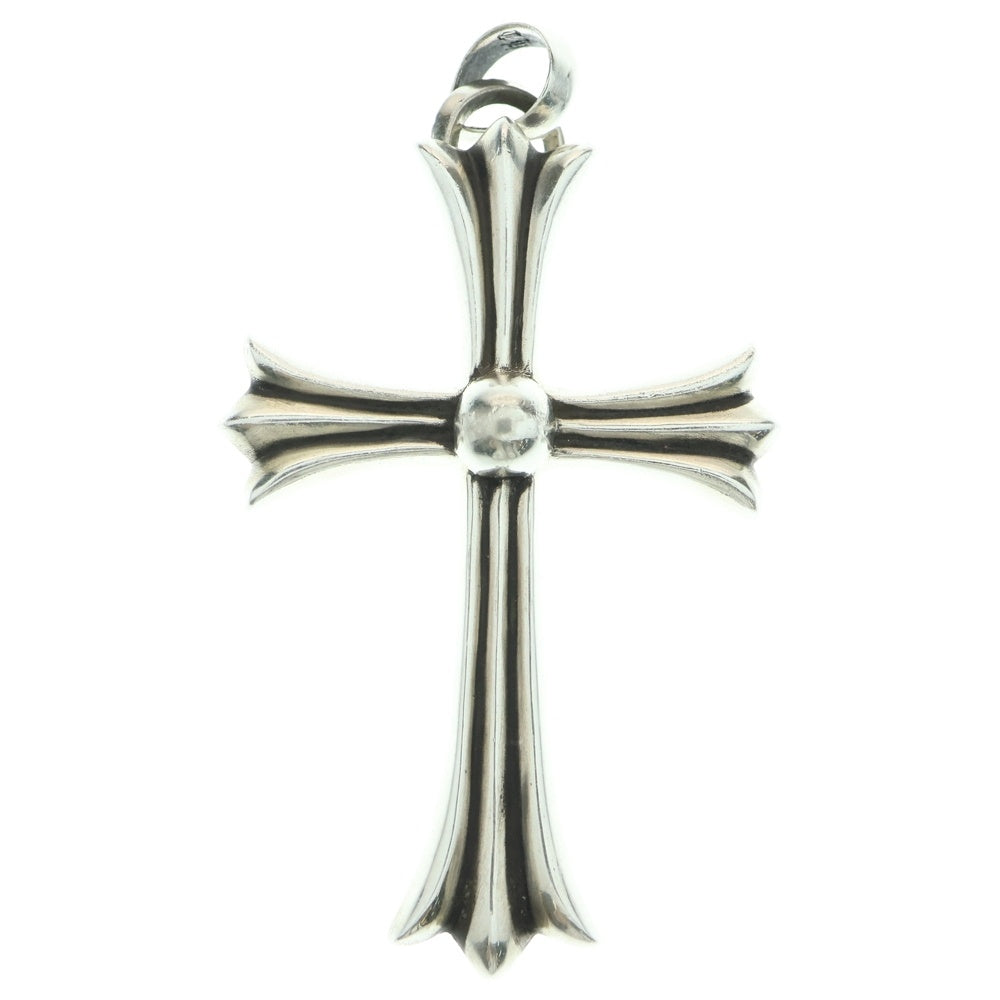 CHROME HEARTS(クロムハーツ) LG W BALE ラージCHクロス Wベイル ネックレストップ シルバー BCA393