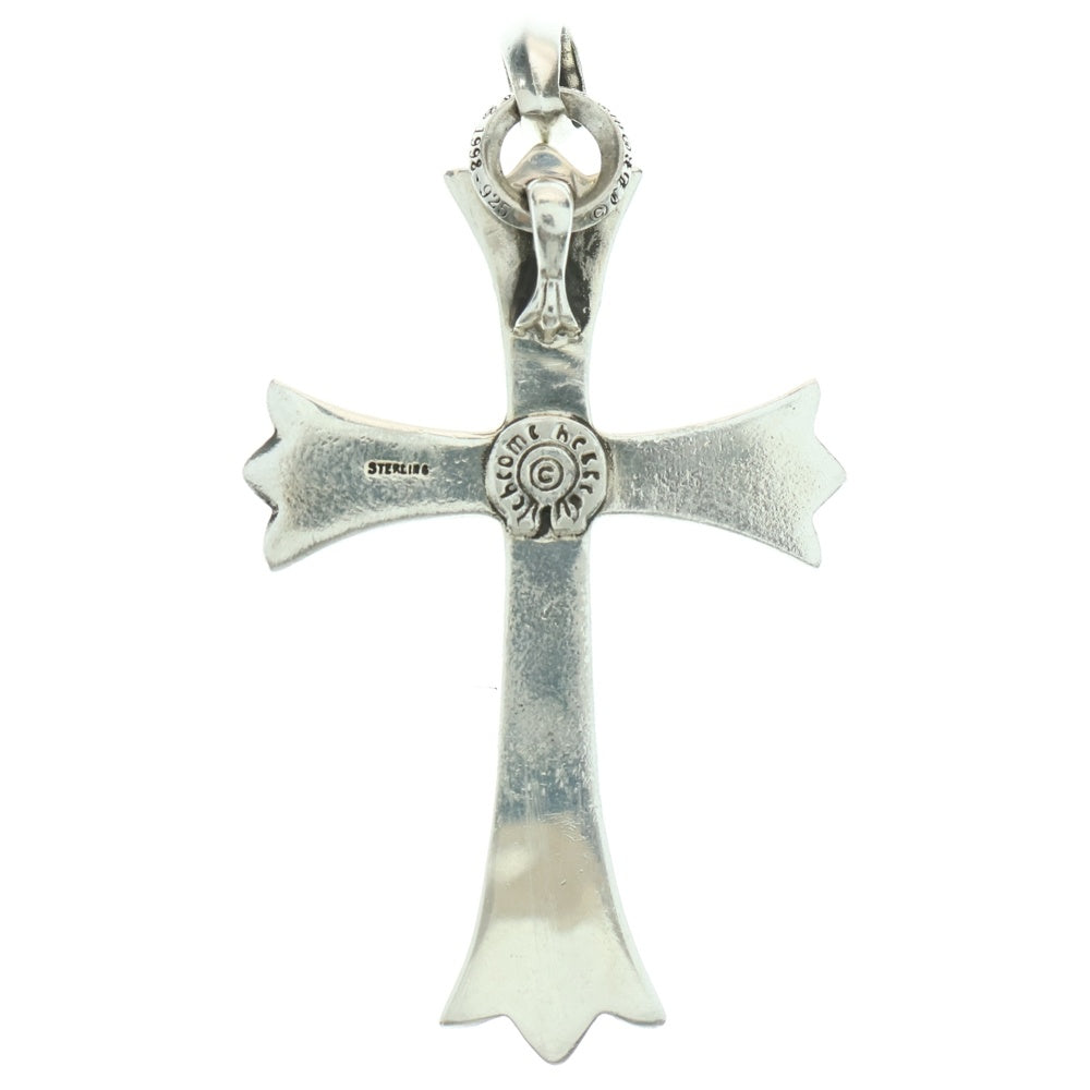 CHROME HEARTS(クロムハーツ) LG W BALE ラージCHクロス Wベイル ネックレストップ シルバー BCA393