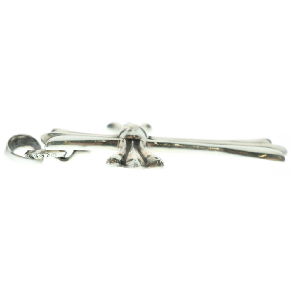 CHROME HEARTS(クロムハーツ) LG W BALE ラージCHクロス Wベイル ネックレストップ シルバー BCA393