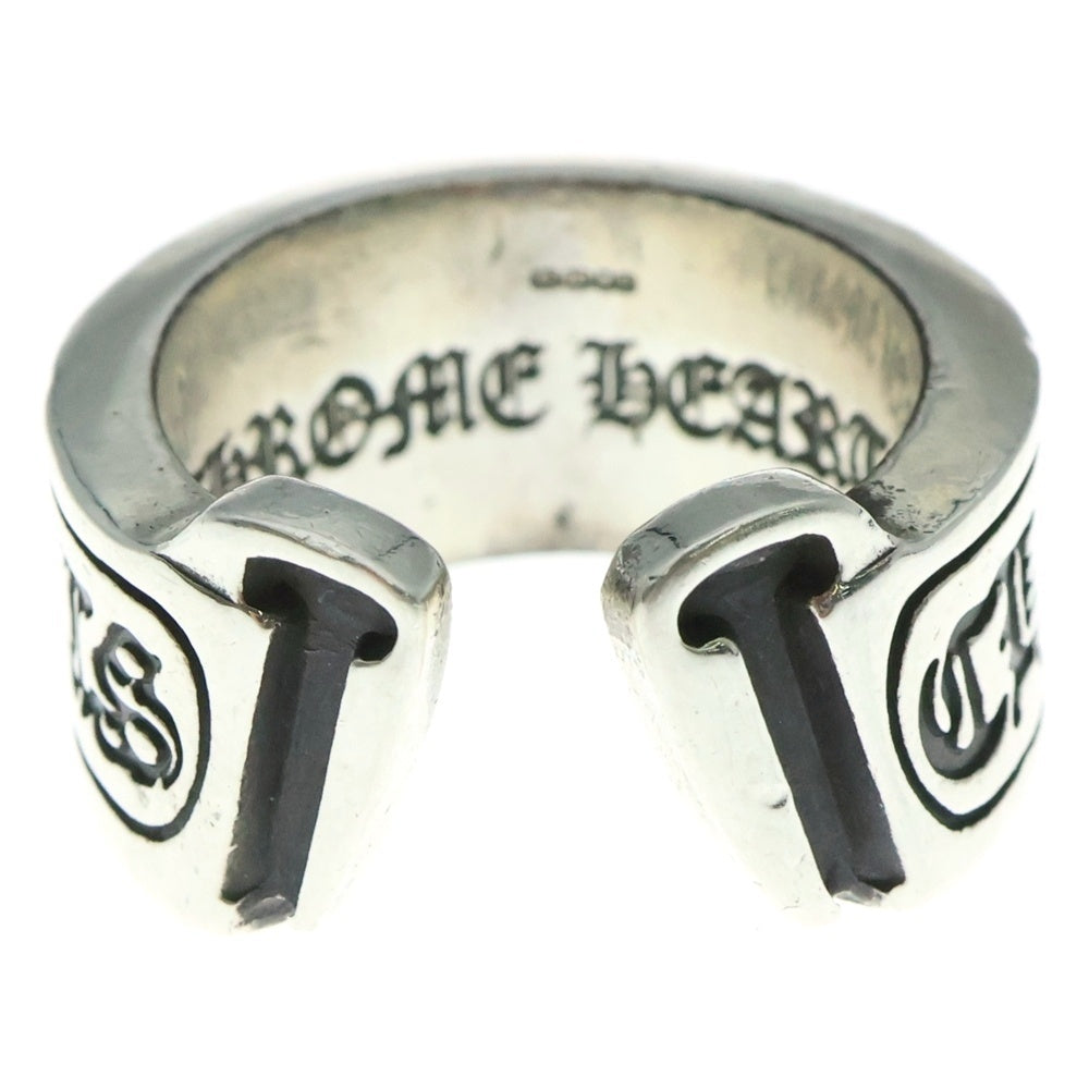 CHROME HEARTS(クロムハーツ) LG SCROLL LABEL ラージスクロールラベル リング シルバーBCA383