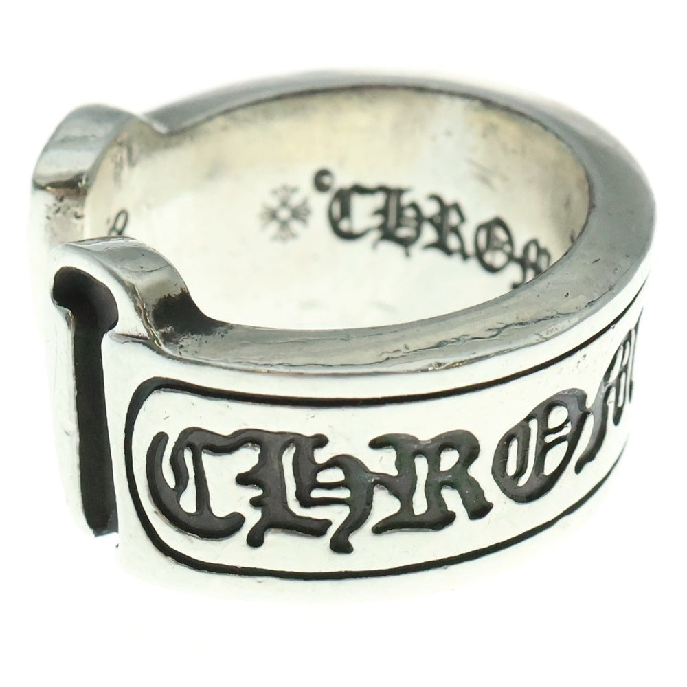 CHROME HEARTS(クロムハーツ) LG SCROLL LABEL ラージスクロールラベル リング シルバーBCA383