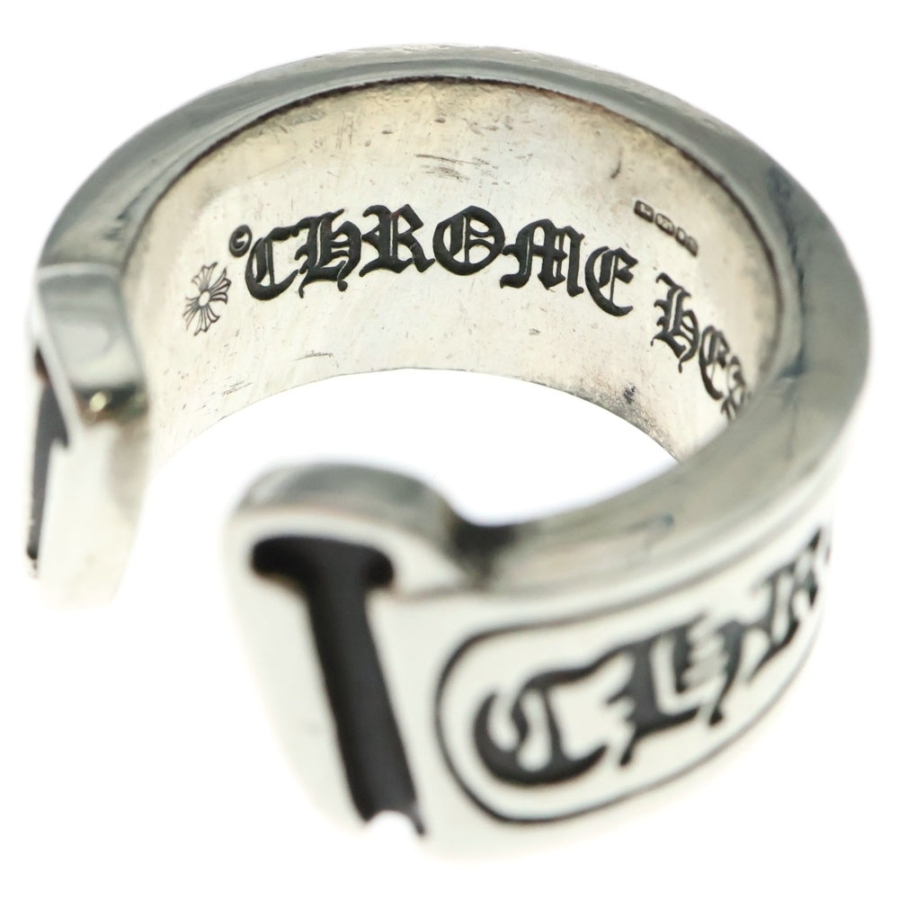 CHROME HEARTS(クロムハーツ) LG SCROLL LABEL ラージスクロールラベル リング シルバーBCA383